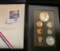 1993 United States Mint Silver Prestige Proof Set in original box of issue.