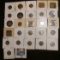 (26) Different carded Lincoln Cents dating 1909 thru 1944. Most are early dates, all are carded and