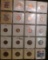 (39) Lincoln Cents displayed in two plastic pages, all are carded. Many BU. Dates back to 1943.