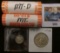 2007 P & D Original BU Rolls of Montana Statehood Quarters, (80 pcs.); 1920 S Mercury Dime; & 1943 D