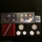 (2) 1976 S Three-piece Silver Proof Sets & 2000 S U.S. Proof Set.