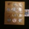 1960 Small & Large Date U.S. Proof Sets in original envelopes and cellophane. Excellent as issued co