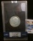 1972 S Silver Eisenhower Proof Dollar in original plastic case as issued by the U.S. Mint with slabb