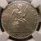 1855 O Seated Liberty Half Dollar NGC slabbed 