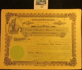 Stock Certificate for 250 Shares 