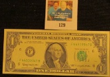 Series 1963 F-B One Dollar Federal Reserve Note, Superb Crisp Uncirculated.