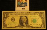 Series 1963 H-A One Dollar Federal Reserve Note, Superb Crisp Uncirculated.