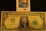 Series 1963 C-B One Dollar Federal Reserve Note, Superb Crisp Uncirculated.