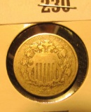1868 U.S. Shield Nickel, VG.