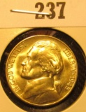 1945 S Jefferson Nickel, Gem BU.