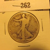 1917 Reverse D mint mark Walking Liberty Half Dollar, G.
