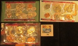 1993, 94 & 95 U.S. Mint Sets in original packaging as issued. ($5.46 face value, issue price $24.00)