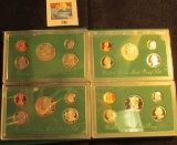 1995 S, 96 S, 97 S, & 98 S U.S. Proof Sets, all original as issued. (issue price $50.00).