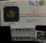 2014 Philadelphia & Denver Original Mint-wrapped rolls in original mint boxes of Calvin Coolidge Pre