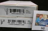 2015 Philadelphia & Denver Original Mint-wrapped rolls in original mint boxes of Lyndon Johnson Pres