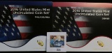 2016 Philadelphia & Denver U.S. Mint Set in original as issued condition. ($11.82 face value, issue