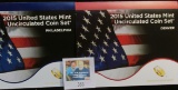 2015 Philadelphia & Denver U.S. Mint Set in original as issued condition. ($13.82 face value, issue