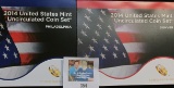 2014 Philadelphia & Denver U.S. Mint Set in original as issued condition. ($13.82 face value, issue