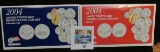 2004 Philadelphia & Denver U.S. Mint Set in original as issued condition. ($5.92 face value, issue p