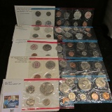 1968, 69, 71, 72, & 73 U.S. Mint Sets, original as issued.