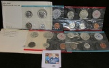 1963 & 64 U.S. Mint Sets, both in original cellophane.