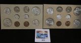 1957 U.S. Mint Set in original boards, no envelope.