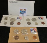 1954 P, D, S U.S. Mint Set in a private companies cellophane and envelope. (15 coins total)