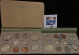 1948 U.S. Mint Set in original boards as issued, nice toning. (28-coins, Double set)