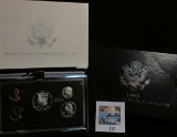 1993 United States Mint Premier Silver Proof Set in original box of issue.