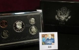 1998 United States Mint Premier Silver Proof Set in original box of issue.