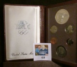 1983 United States Mint Silver Olympic Prestige Proof Set in original box of issue.