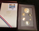 1988 United States Mint Silver Prestige Proof Set in original box of issue.