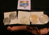 (16) 1946 D circ. & (30) 1952 D circ. Lincoln Cents; 1920 D Silver Walking Liberty Half Dollar; (2)