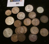 Small group of minor Canada coins including Silver.