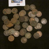 (45) Old Indian Head Cents many of which date back into the 1800s.