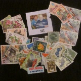 Pack of (45) miscellaneous Foreign Stamps.