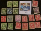 (19) Old U.S. Uncancelled Stamps.