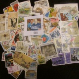 Over (100) miscellaneous Foreign Stamps.