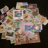 Pack of (70) miscellaneous Foreign Stamps.