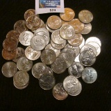 Full Set of fifty Brilliant Uncirculated State Quarters.