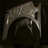 Interesting Cast Iron Bracket, which could be used to hold paper towels if slightly modified 