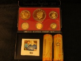 1976 S U.S.Proof Set Original as issued; 2002 P & D Original BU Rolls of Tennessee Statehood Quarter