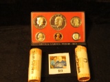 1978 S U.S.Proof Set Original as issued; 2000 P & D Original BU Rolls of South Carolina Statehood Qu