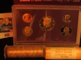 1989 S U.S.Proof Set Original as issued; 2001 P & D Original BU Rolls of New York Statehood Quarters