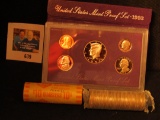 1993 S U.S.Proof Set Original as issued; 1999 P & D Original BU Rolls of Pennsylvania Statehood Quar