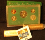 1997 S U.S.Proof Set Original as issued; 1999 P & D Original BU Rolls of New Jersey Statehood Quarte