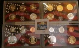 2002 S & 2003 S  United States Mint Silver Proof Sets in original boxes of issue. Original cost $63.