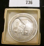 Medallic Art Co. N.Y. High Relief .999 Silver #772. 