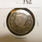 1847 U.S. Large Cent, Good.