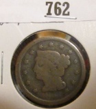 1854 U.S. Large Cent, Good.